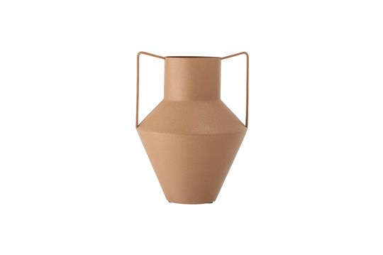Brown metal vase Lola Clipped