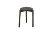 Miniature Brown oak stool Gil 5