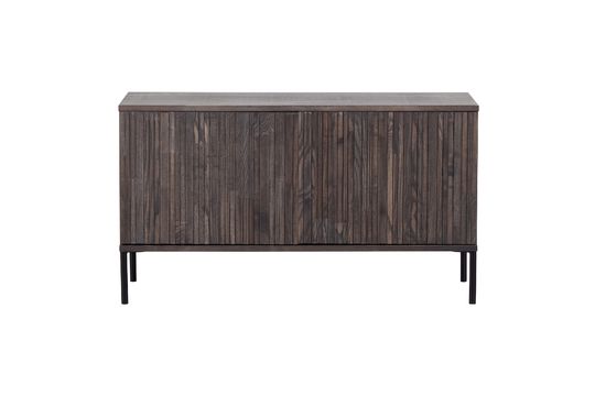 Brown oak tv stand New