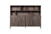 Miniature Brown oak wall cabinet New 1