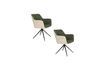 Miniature Brown polyester armchair Daley 8
