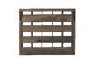 Miniature Brown recycled wood shelf Tilo 4