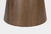 Miniature Brown round wood dining table Almira 6