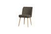 Miniature Brown sheepskin effect chair Force 3