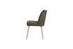 Miniature Brown sheepskin effect chair Force 4