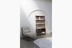 Miniature Brown solid ash wood bookcase and shelf Rise 2