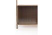 Miniature Brown solid ash wood bookcase and shelf Rise 7