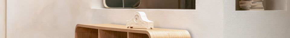 Material Details Brown solid oak wood bookcase Seven