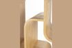 Miniature Brown solid oak wood bookcase Seven 11