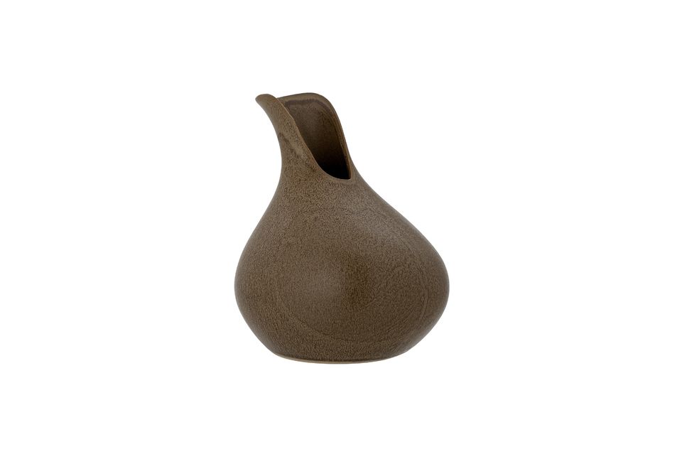 Brown stoneware vase Amina - 5
