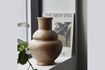 Miniature Brown stoneware vase Liva  1