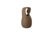 Miniature Brown stoneware vase with handle Nicita 6