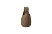 Miniature Brown stoneware vase with handle Nicita 8