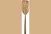 Miniature Brown Teak Spatula 2