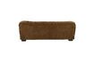 Miniature Brown velvet 3-seater sofa Douglas 9