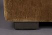 Miniature Brown velvet 3-seater sofa Douglas 5