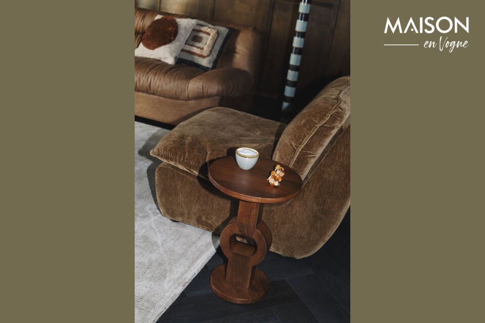 A vintage-style cocoon of comfort.