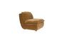 Miniature Brown velvet armchair Radley Clipped