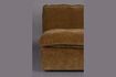 Miniature Brown velvet armchair Radley 3