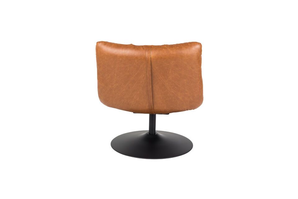 Brown vintage lounge chair Bar - 14