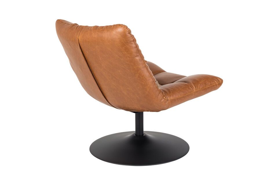 Brown vintage lounge chair Bar - 15