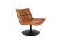 Miniature Brown vintage lounge chair Bar Clipped