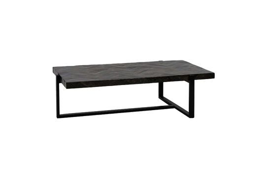 Brown wood and metal coffee table Loxton