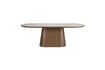 Miniature Brown wood dining table 200x90 Almira 3