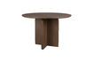 Miniature Brown wood dining table Laurent 4
