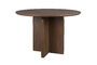 Miniature Brown wood dining table Laurent Clipped