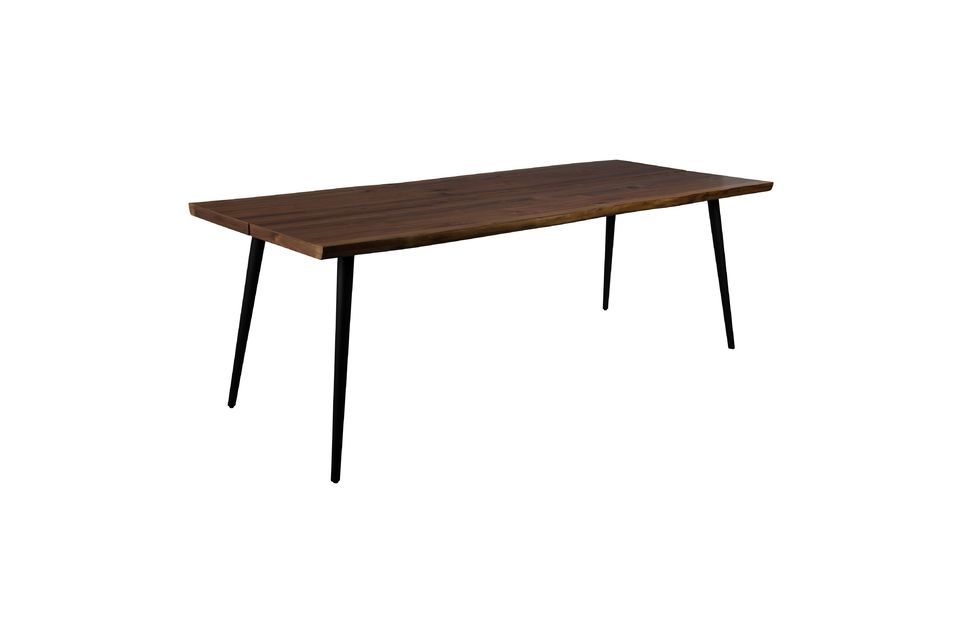 Brown wooden table Alagon - 9
