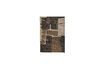 Miniature Brown wool rug Briton 1