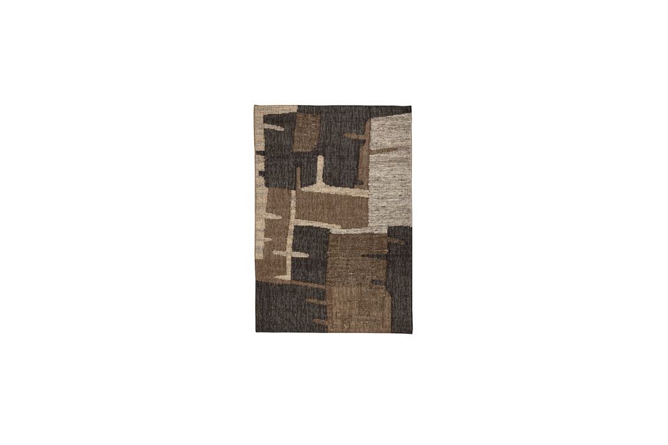 Brown wool rug Briton DutchBone