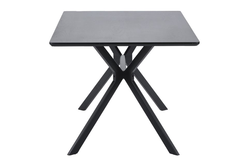 Rectangular in shape, it is intended to be used as a dining table
