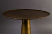Miniature Brute round brass side table 6
