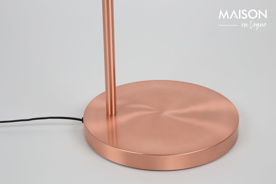 Buckle Head Copper Floor Lamp - 6