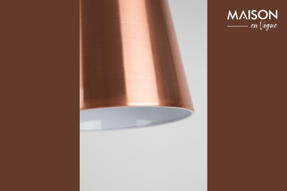 Buckle Head Copper Floor Lamp - 7