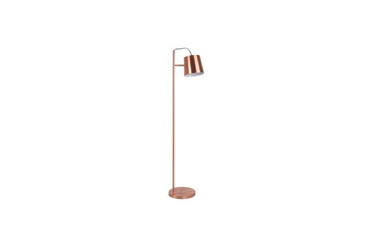 Buckle Head Copper Floor Lamp Clipped