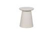 Miniature Button white ceramic stool 2