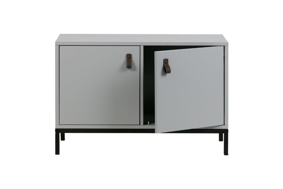 This cabinet can be used alone or combined with other variations to create a unique piece for your