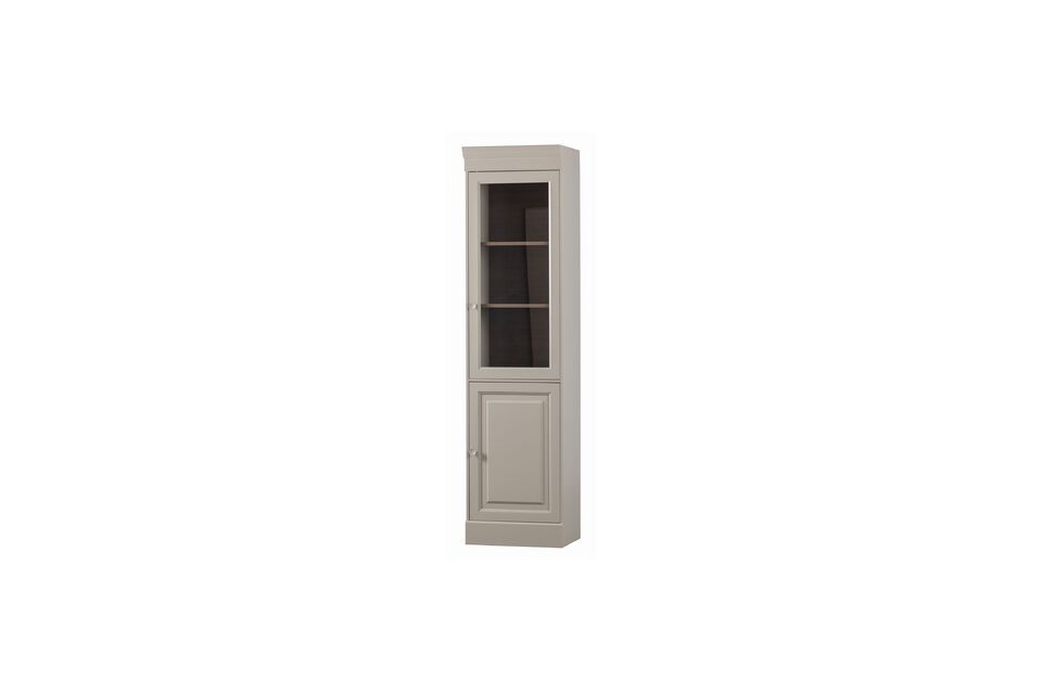 Add a rustic touch to your home decor with this solid wood armoire