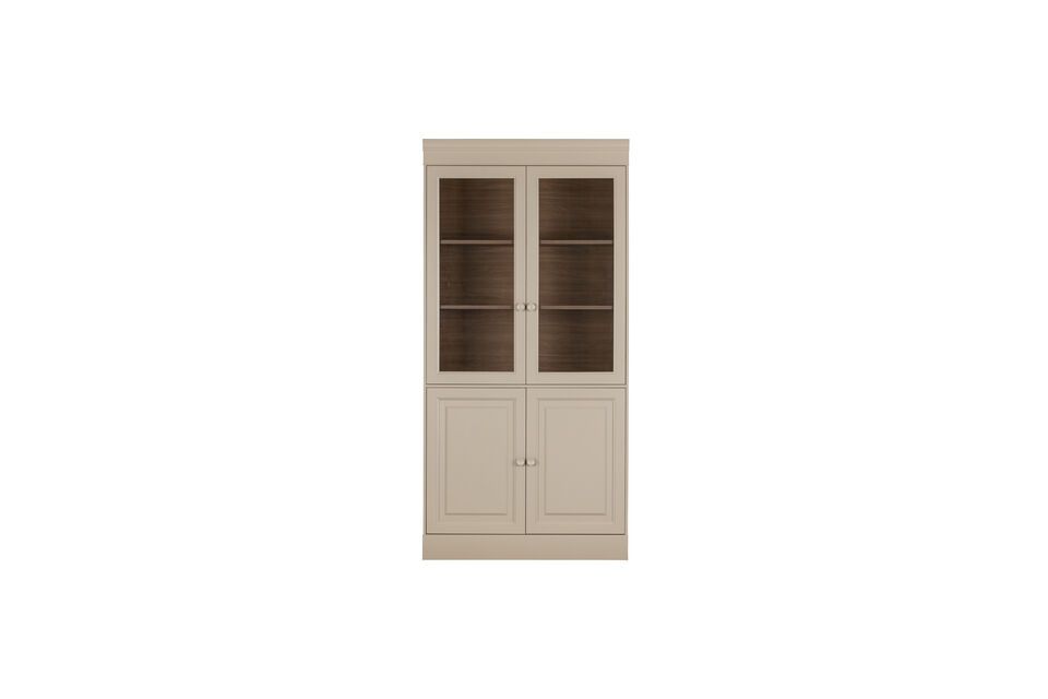 Cabinet with 4 grey wooden doors Chow Vtwonen