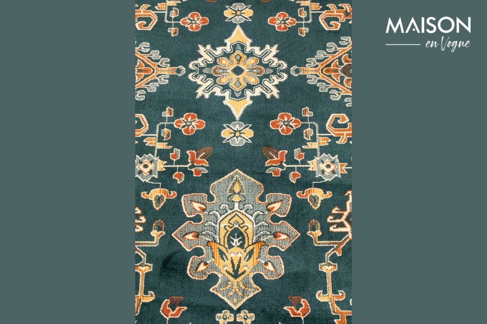 Carpet with oriental patterns