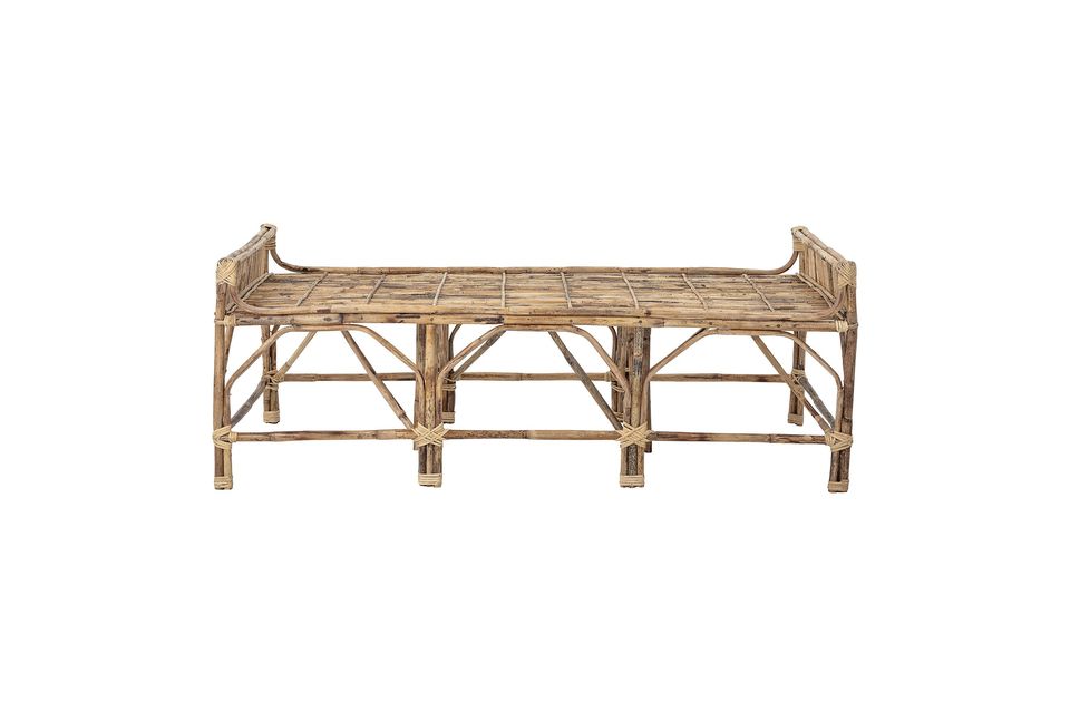 Cammi Rattan Bench Bloomingville