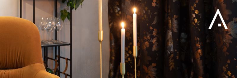 Candle holders Dutch Bone