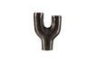 Miniature Candlestick form y in black metal Don 4