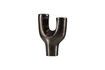 Miniature Candlestick form y in black metal Don 5