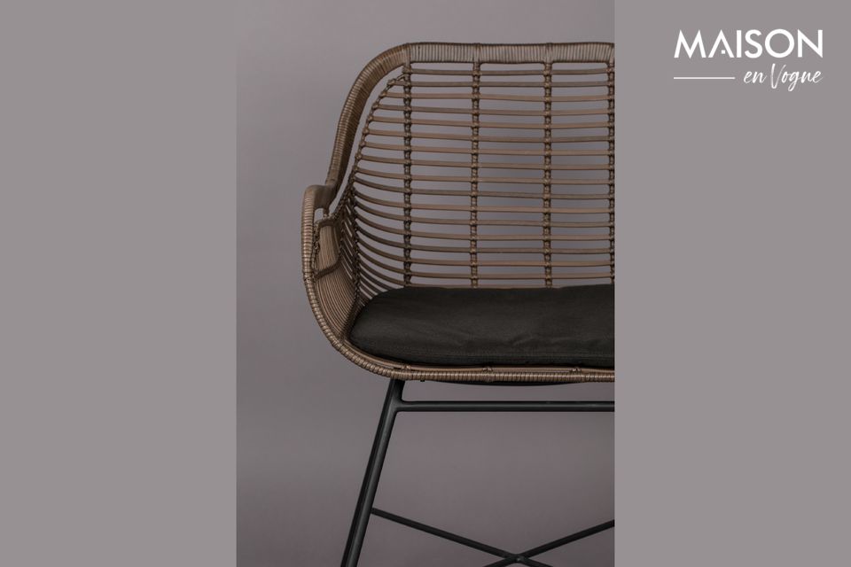Cantik armchair in synthetic rattan - 8