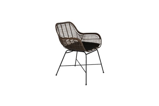 Cantik armchair in synthetic rattan Clipped