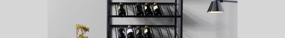 Material Details Cantor wine rack